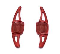 NUOSDEX Auto Palette dei Cambi Compatibile con per Golf MK8 per Polo per GTI per GTD per GTE per Jetta Gli 2022 2023 Auto Volante Shift Paddle Extension Comandi Parti(Carbon Red)