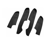 NUOSDEX Bracciolo interno Pannello Porta Bracciolo Copertura Della Pelle Trim 4 Pezzi Set Nero Morbido Compatibile Con Nissan PER Rogue 2014 2015 2016 2017 2018 2019 2020