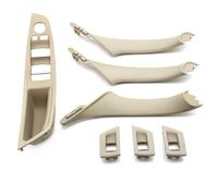NUOSDEX Bracciolo interno Set Maniglia Per Bracciolo Compatibile Con BMW Per Serie 5 F10 F11 LHD RHD 2010 2011 2012 2013 2014 2015 2016 2017 51417261933(LHD Oyster)
