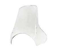 NUOSDEX carenabris Parabrezza Compatibile con Triumph per Speed 400 per Scrambler 400 X 2024 Parabrezza per Moto Deflettore Aria Parabrezza Accessori(Transparent)