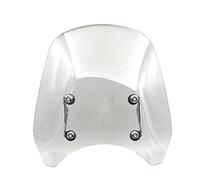 NUOSDEX carenabris Parabrezza Compatibile con Zontes per GK350 GK 350 2022 Parabrezza Modificato per Moto Parabrezza Anteriore Piccolo Parabrezza Anteriore(Clear)