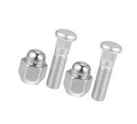 NUOSDEX Compatibile con Kia per Rio5 2006 2007 2008 2009 2010 2011 4 Pz Bulloni per Ruote Bulloni per Ruote Lug Stud Bulloni per Ruote OEM: 52950-14140 52950-M1000 Auto Ruota Bulloni