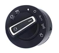 NUOSDEX Compatibile con per Sagitar per Bora per Lavida 2016 2017 2018 Auto Faro Testa Nebbia Interruttore della Lampada Auto Faro Interruttore 3BD941531 Interruttore del Faro Dell'Auto