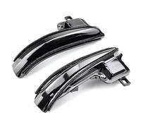 NUOSDEX indicatori direzione dinamici Luce Di Posizione Dello Specchietto Laterale Spia Sequenziale Luce Di Svolta Dinamica Compatibile Con Toyota Per RAV4 XA50 2019 2020(Black)