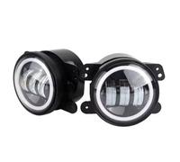 NUOSDEX luci fendinebbia Compatibile Con Jeep Per Wrangler 2007 2008 2009 2010 2011 2012 2013 2014 2015 2016 2017 Passaggio Fendinebbia Indicatori Di Direzione Bianchi Lampada