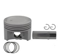 NUOSDEX Moto di Montaggio del Pistone Kit Compatibile con WH125-7 per WH125-8 Ricambi Motore Gruppo Pistone Moto Kit Pistone Motore Pistone da 52,4 Mm Perno da 13 Mm