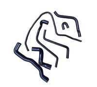 NUOSDEX Tubi Flessibili radiatore Compatibile con Saab 9-3 1998 1999 900 1994 1995 1996 1997 1998 per Trionic5 con Ricambi Auto per Tubo Refrigerante per Turbo Benzina A 4 Cilindri(Black)