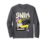 Nuota Contro Il Flusso - Punk Fish Maglia a Manica