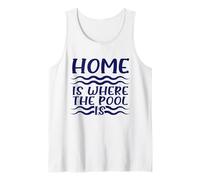 Nuotatore Humor Home I Dove La Piscina Nuota Canotta