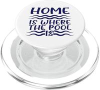 Nuotatore Humor Home I Dove La Piscina Nuota PopSockets PopGrip per MagSafe