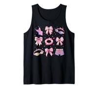 Nuotatore Nuotatore Nuoto Ragazza Coquette Bow Rosa Mamma Canotta