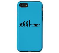 Nuotatore Nuoto Evolution Nuotare Custodia per iPhone SE (2020) / 7 / 8