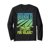 Nuotatrice Divertente Nuotare Regalo Nuoto Maglia a Manica