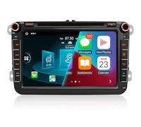 NUOTIAN Autoradio 9'' Android 13 per Golf 5/6, VW T5, Polo 6R, 4 GB + 64 GB Wireless CarPlay, Android Auto, DAB integrato, 2 Din, 8 Core, 4G, Navi, BT5.0, WiFi, USB, FM, TPMS, OBD2, controllo vocale