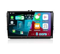NUOTIAN Autoradio DAB da 9'' Android 14 per Golf 5/6, VW T5, Polo 6R, 4 GB + 64 GB Wireless CarPlay, Android Auto, DAB integrato, 2 Din, 8 Core, 4G, Navi, BT5.0, WiFi, USB, FM