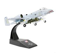 NUOTIE 1/100 A-10 Warthog Thunderbolt II Kit Modello di Aeroplano in Metallo Pressofuso Modello di Aereo d'attacco Vintage Americano per Collezione o Regalo