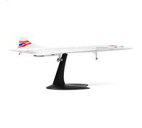 NUOTIE 1/200 Concorde Modello di Aereo Modellino di Aereo in Metallo Pressofuso Kit di Simulazione Display Modello di Aereo Due Versioni Disponibili per Collezioni o Regalo (1/200 British Airways)