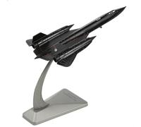 NUOTIE 1/200 SR-71A Blackbird 17972 Modello di Aereo Pressofuso in Metallo con Supporto Modello in Lega da Caccia Militare USAF della Guerra Fredda per Adulti Collezioni o Regalo (64-17972)