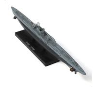 NUOTIE 1/350 U-181-1942 Seconda Guerra Mondiale Sottomarino Kriegsmarine Tedesco Tipo IXD2 U-Boat Modello Warld War II Lega Metallo Pressofuso Modello Militare con Espositore Raccolta Regalo per
