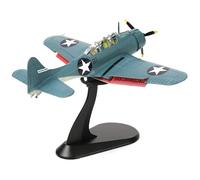 NUOTIE 1/72 Douglas SBD-3 Best Dauntless Dive Bomber Model World War II Midway Vintage Warplane Metal Diecast Aircraft Military Display Airplane per Display Collection o Gift