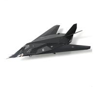 NUOTIE 1/72 F-117 Nighthawk Stealth Striker Fighter U.S. Airforce Jet Model American Edwards AFB 85-831 Modello di aereo da attacco in metallo pressofuso Kit con espositore da collezione regalo per