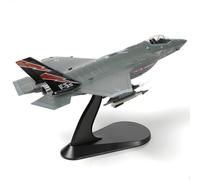NUOTIE 1/72 F-35A Lighting II Fighter Aircraft Model Fighter U.S. Airforce AF-01 Modello di aereo pressofuso con espositore Squadrone F35A Flight Mode (AF-01) Collezione di modelli regalo per adulti