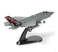 NUOTIE 1/72 F-35A Lighting II Fighter Aircraft Model Fighter US Airforce AF-01 Modello di aereo pressofuso con espositore Squadrone F35A Beast Mode (AF-01) Modello da collezione regalo per adulti