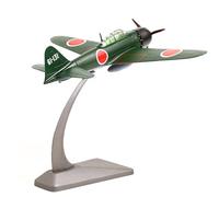 NUOTIE A6M5c - Kit di modellini di aeromobili in metallo pressofuso 1/72 A6M5c JP Nakajima WWII modello vintage con supporto per adulti appassionati militari collezioni o regalo (1942 A6M5c)