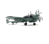 NUOTIE BF-110 G4 Jagdbomber 1:100 Modello di Caccia Notturno e Aereo Militare - Da Collezione e Regalo per Gli Amanti dell'Aviazione