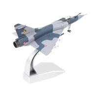 NUOTIE Dassault Mirage 2000 Kit Modello di Aeroplano in Metallo 1/100 con Supporto Modello di Aeroplano da Combattimento in Lega Pressofusa dell'Aeronautica Francese