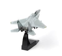 NUOTIE F-15C American Eagle Modello di Aeromobile è un modello di jet da combattimento pressofuso in metallo grigio 1:100 bimotore adatto per scopi di raccolta e regali