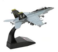 NUOTIE F/A-18 Super Hornet 1/100 Modello da Caccia in Metallo VFA-103 Jolly Roger Finshed Modello di Aereo Militare Pressofuso Kit Precostruiti con Espositore per Collezione o Regalo per Adulti
