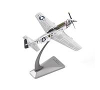 NUOTIE P51-D 1/72 Kit modello aereo in metallo con supporto Modello di caccia pressofuso della seconda guerra mondiale Collezione di aerei militari pre-costruiti d'epoca per esposizione o regalo