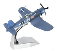 NUOTIE Scala 1/72 USA F-4U Modello da Caccia Seconda Guerra Mondiale Aereo da Guerra vintage Aereo in Metallo Pressofuso Aereo Militare da Esposizione per Collezione da Esposizione o Regalo