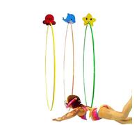 Nuoto Attraverso Gli Anelli, Giocattoli Piscina Anelli di immersione | Programma di Formazione Piscina 3X Sub,Alta stabilità Anelli galleggianti Nuoto per Pratiche di immersione