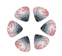 Nuoto con Cherry Blossom Plettro per chitarra 12 plettri per basso personalizzati alla moda plettri per chitarra elettrica durevoli accessori per strumenti per ukulele chitarra elettrica basso