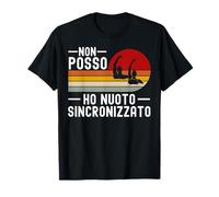 Nuoto Sincronizzato Divertente Regali Nuotatore Nuotatrice Maglietta