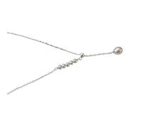 Nuova 2025 Natural Freshwater Pearl 925 Sterling Silver Neckace Biielli di moda a sospensione per le donne decorazioni gioielli commemorativi con per i tuoi accessori alla moda creativa migliore per