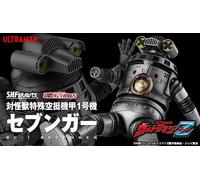 NUOVA action figure Bandai S.H. Figuarts SC-1 SEVENGER 150mm di Ultraman Z Japan