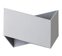 Nuova Applique da Parete Moderna, Semplice e Classica, in Alluminio, con Proteziper Gli Occhi, Ideale per Tv, Divano e Comodino. Applique da Parete Eleganti e Facili da Installare./Bianco
