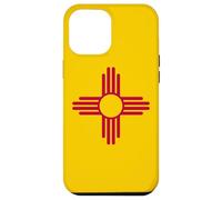 NUOVA BANDIERA DELLO STATO DEL MESSICO SIMBOLO ZIA SUN ALBUQUERQUE SANTA FE Custodia per iPhone 12 Pro Max