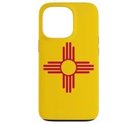 NUOVA BANDIERA DELLO STATO DEL MESSICO SIMBOLO ZIA SUN ALBUQUERQUE SANTA FE Custodia per iPhone 13 Pro