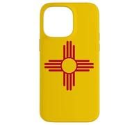 NUOVA BANDIERA DELLO STATO DEL MESSICO SIMBOLO ZIA SUN ALBUQUERQUE SANTA FE Custodia per iPhone 14 Pro Max