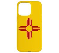NUOVA BANDIERA DELLO STATO DEL MESSICO SIMBOLO ZIA SUN ALBUQUERQUE SANTA FE Custodia per iPhone 15 Pro Max