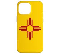 NUOVA BANDIERA DELLO STATO DEL MESSICO SIMBOLO ZIA SUN ALBUQUERQUE SANTA FE Custodia per iPhone 16 Pro Max