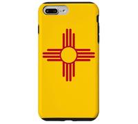 NUOVA BANDIERA DELLO STATO DEL MESSICO SIMBOLO ZIA SUN ALBUQUERQUE SANTA FE Custodia per iPhone 7 Plus/8 Plus