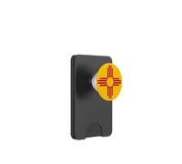 NUOVA BANDIERA DELLO STATO DEL MESSICO SIMBOLO ZIA SUN ALBUQUERQUE SANTA FE PopSockets PopWallet per MagSafe