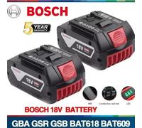 Nuova Batteria al Litio Professionale Bosch 18V 6.0Ah 2026, Compatibile con BAT609 BAT609G BAT618 BAT618G, Batteria Ricaricabile per Utensili Elettrici