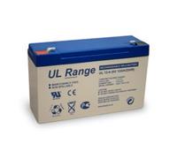 Batteria al piombo impermeabile UL12-6 Ultracell 6v 12ah