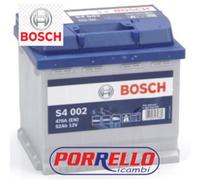 [NUOVA] BATTERIA AUTO BOSCH S4 002 - 12V 52AH 470A | POLO POSITIVO DX (S4002)